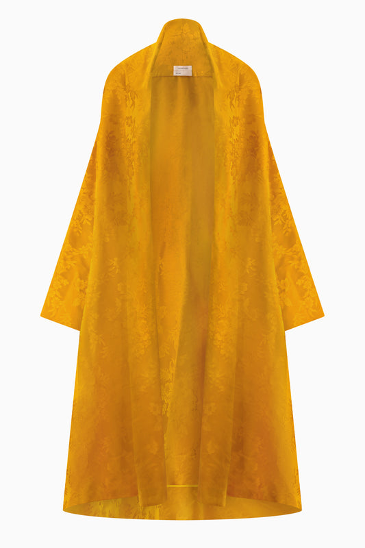 Silk Jacquard Cloak