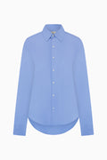 Classic Poplin Shirt - Grecian Blue