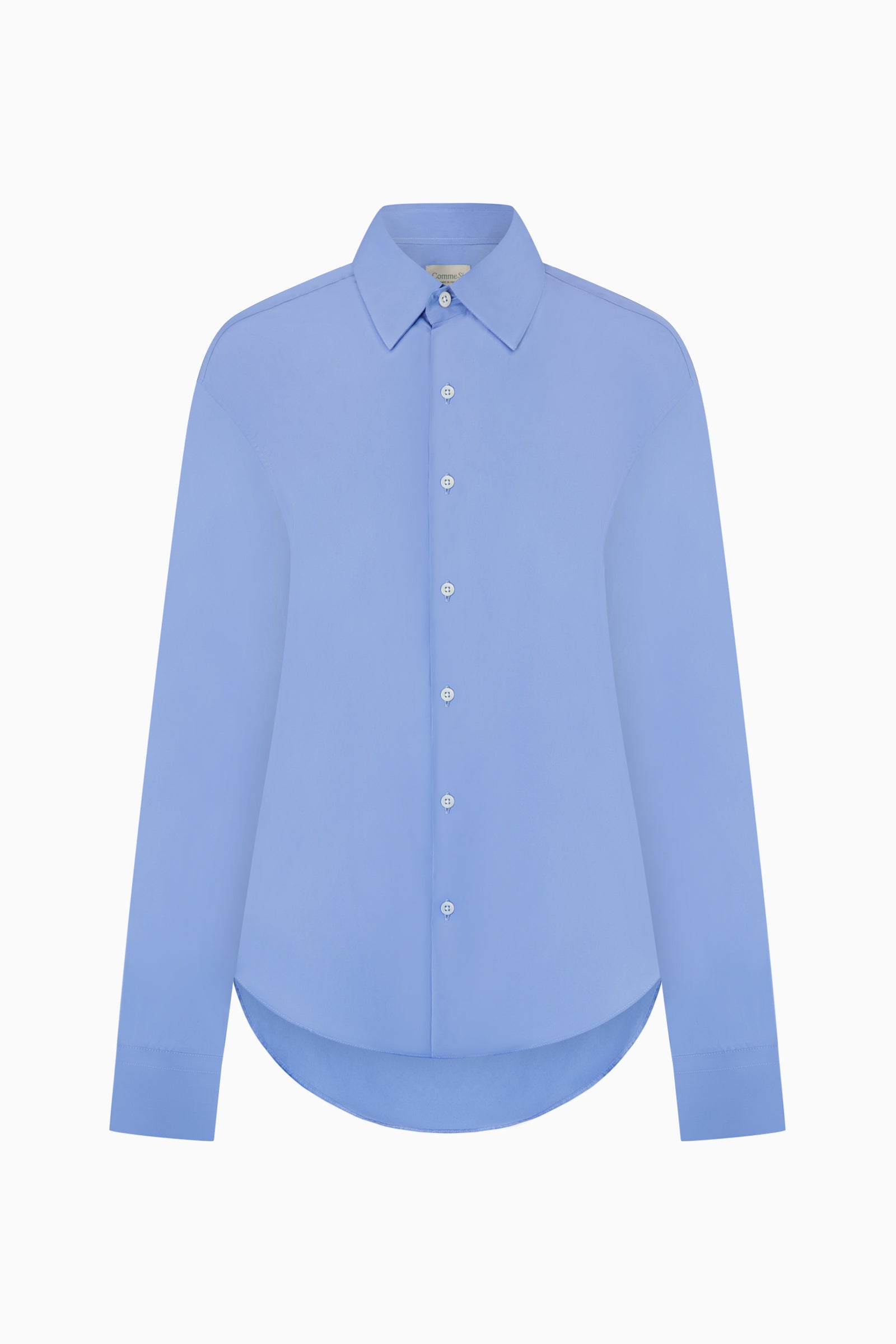 Classic Poplin Shirt - Grecian Blue