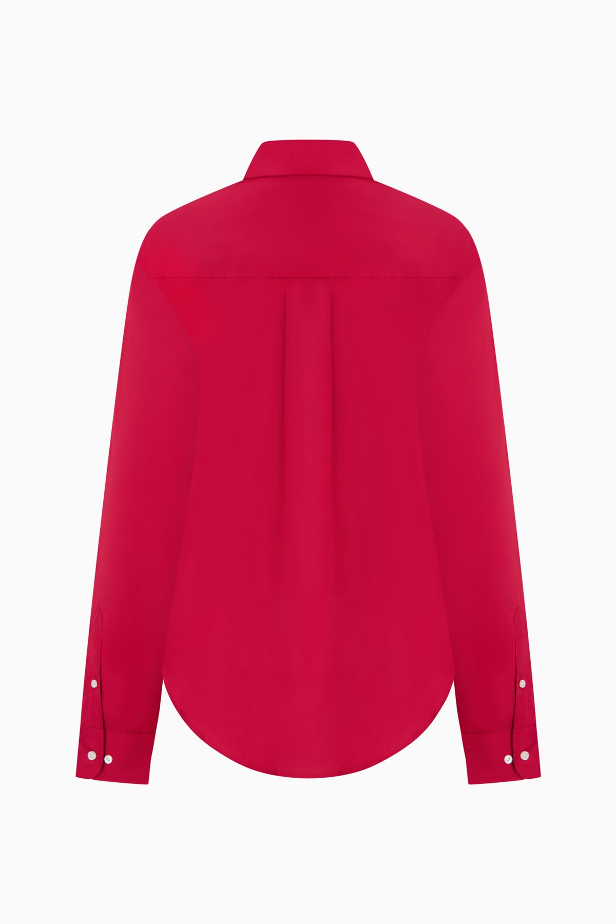 Classic Poplin Shirt - Maraschino