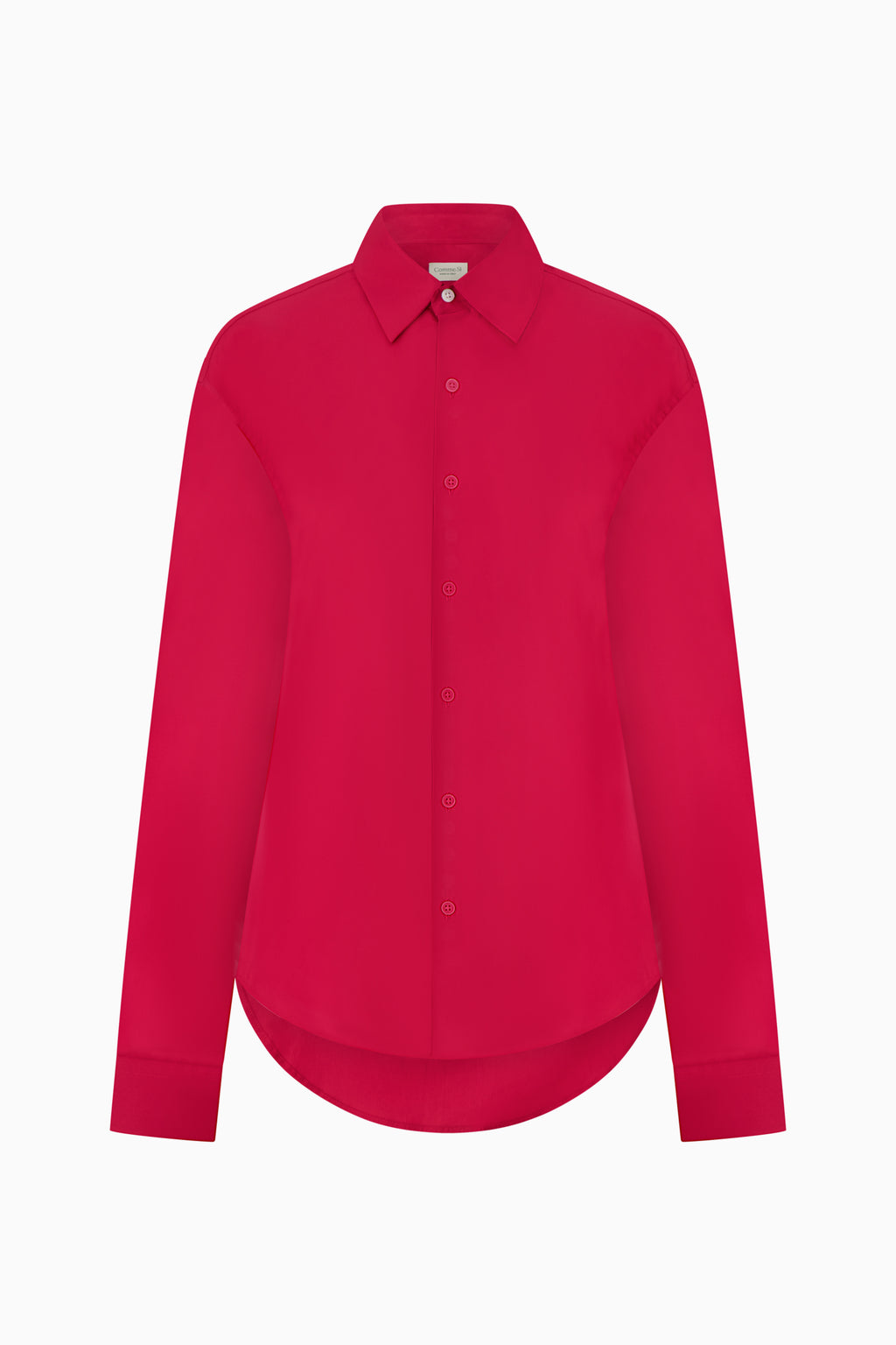 Classic Poplin Shirt - Maraschino