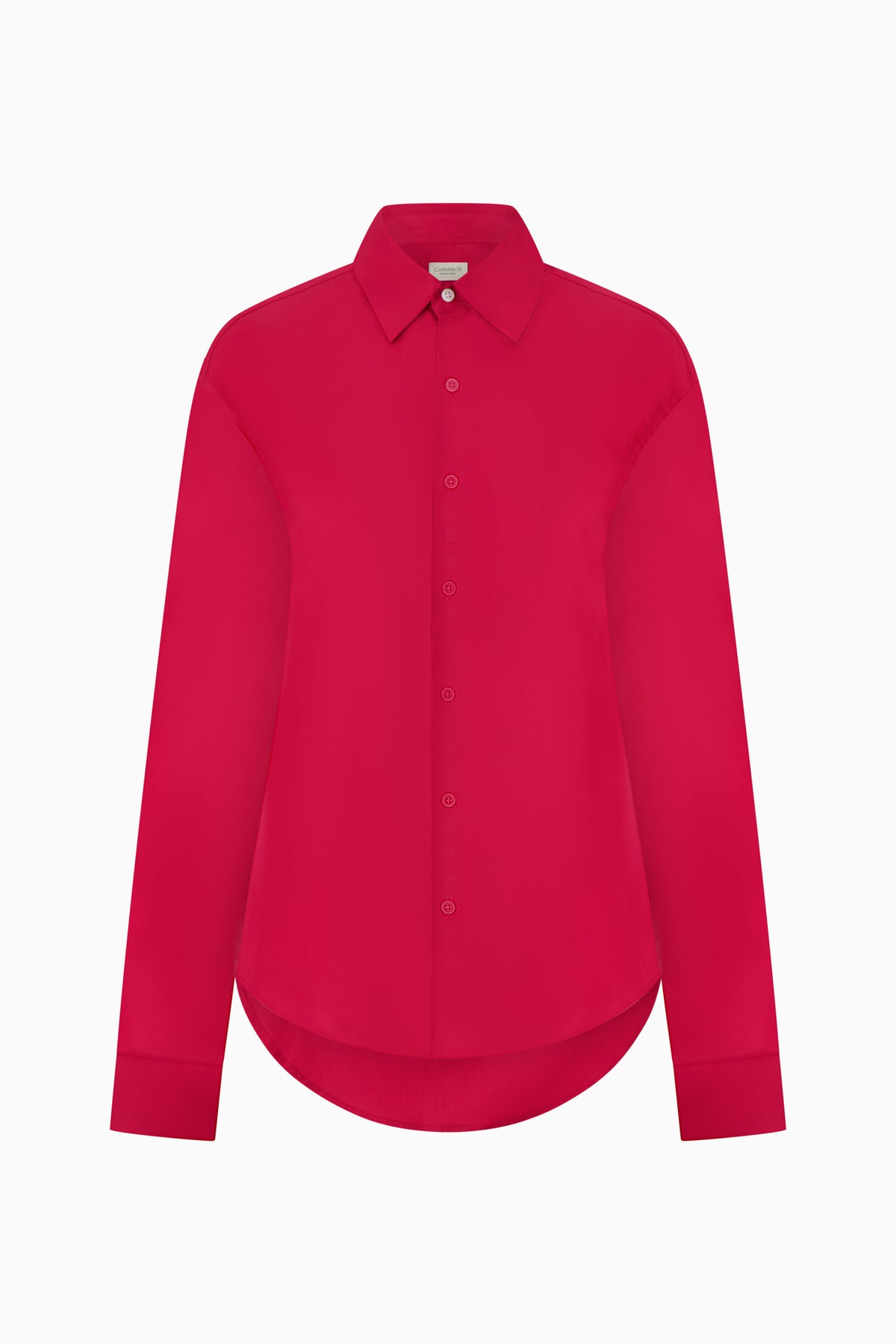 Classic Poplin Shirt - Maraschino