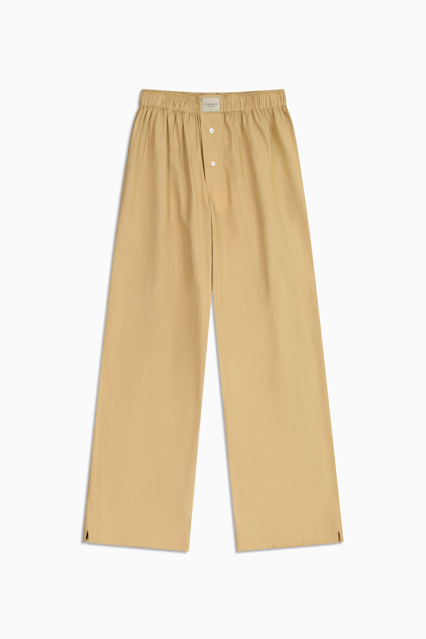 Poplin Lounge Pant - Camel