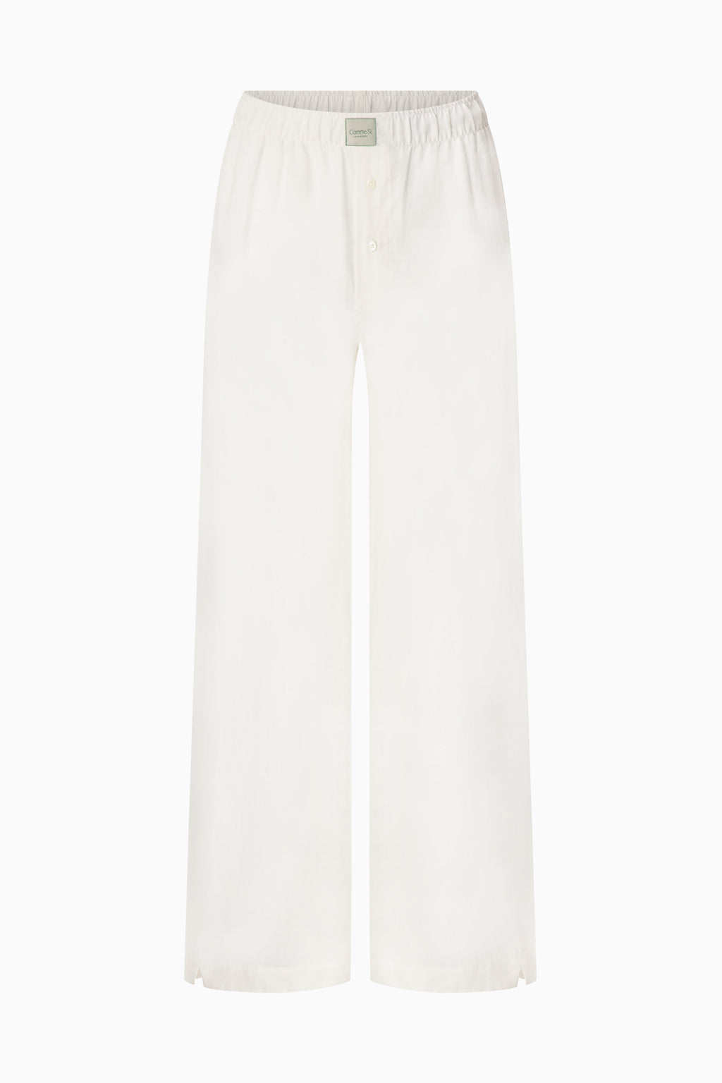 Linen Lounge Pant - Cream