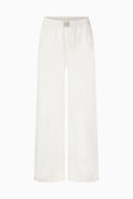 Linen Lounge Pant - Cream
