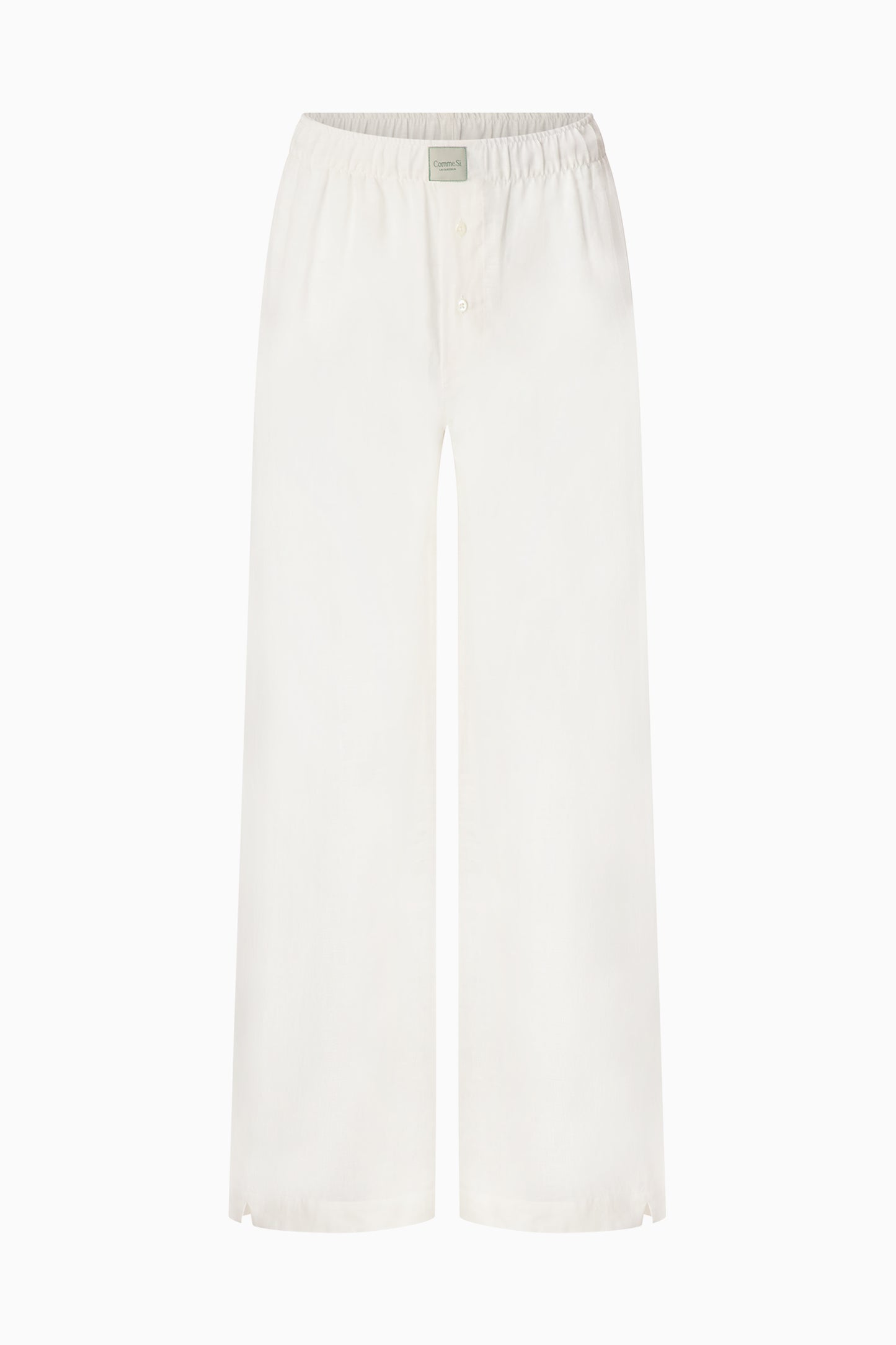 Linen Lounge Pant - Cream