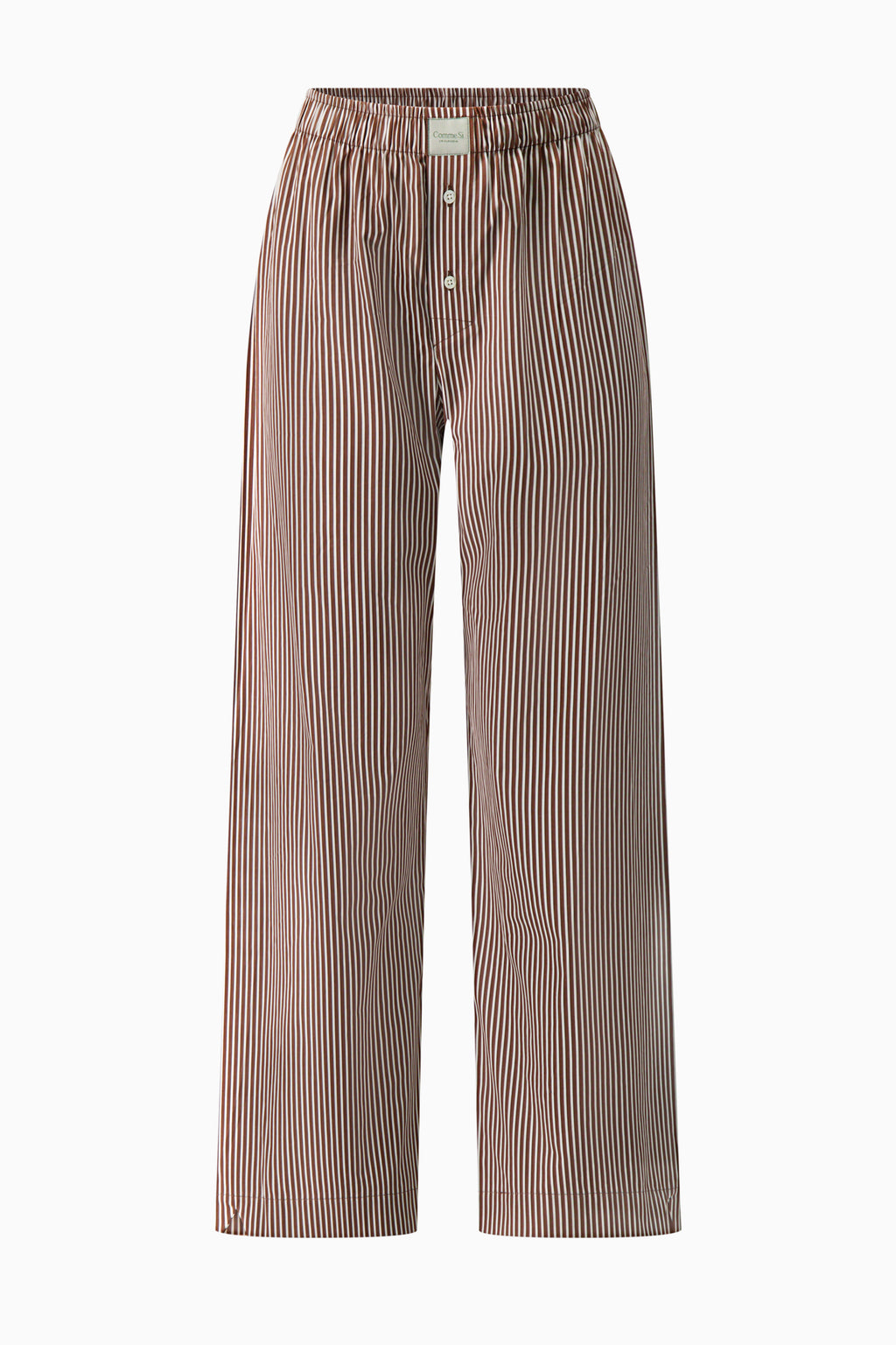 Poplin Lounge Pant - Cortado Stripe
