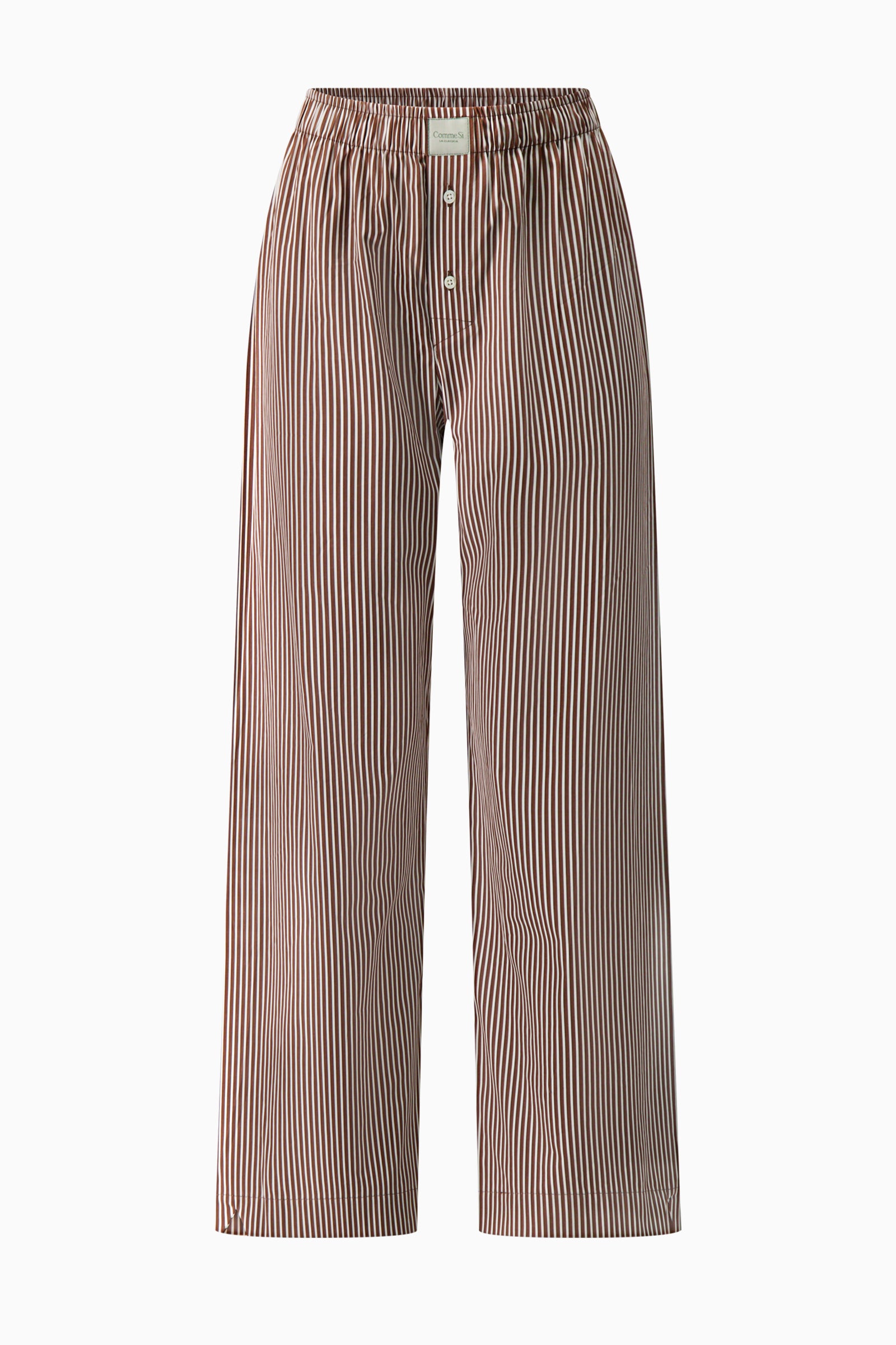 Poplin Lounge Pant - Cortado Stripe