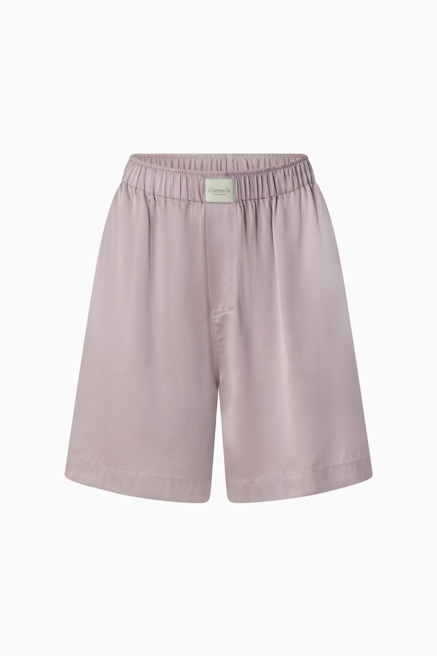 Silk Boxer Bermuda - Mauve