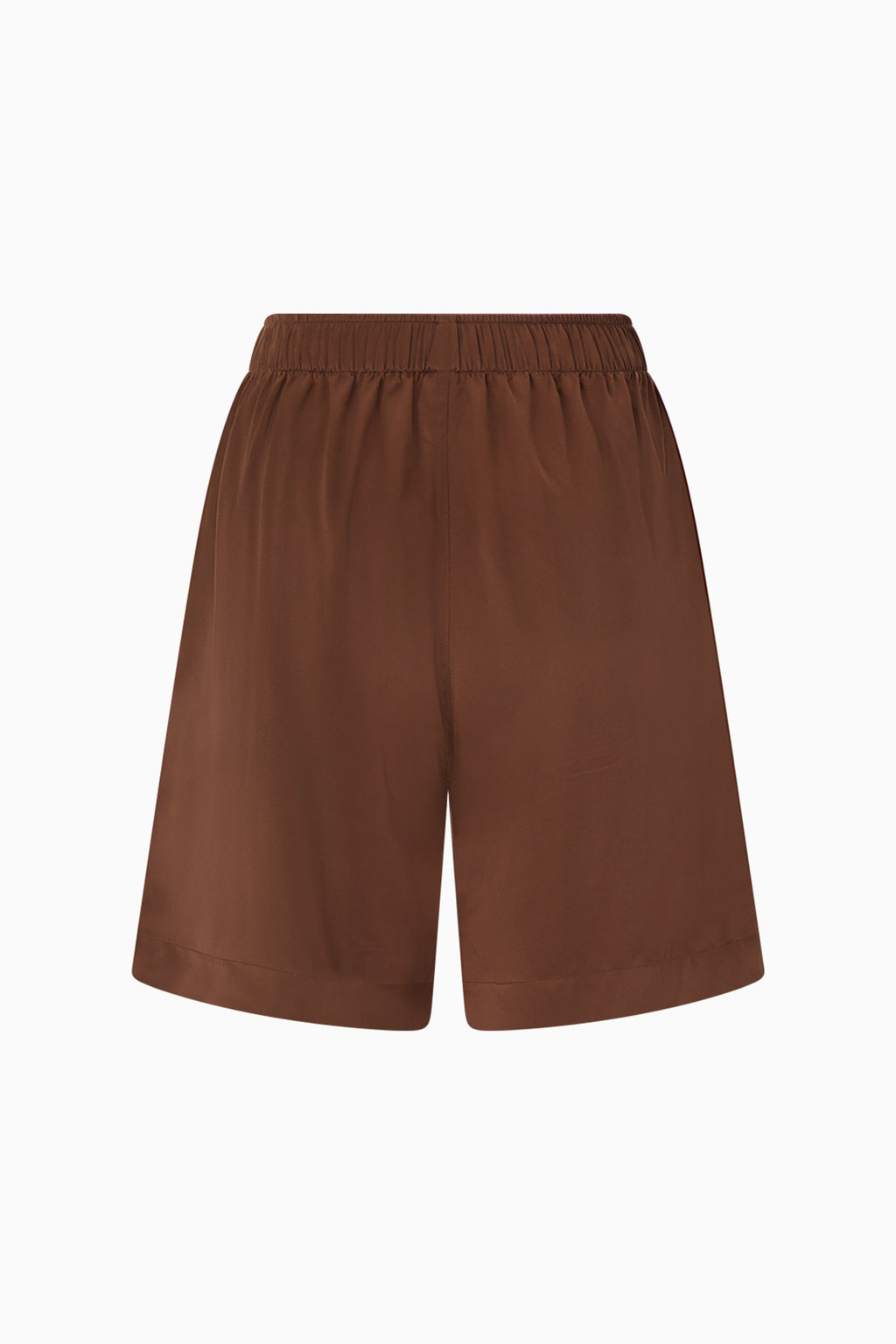 Silk Boxer Bermuda - Espresso