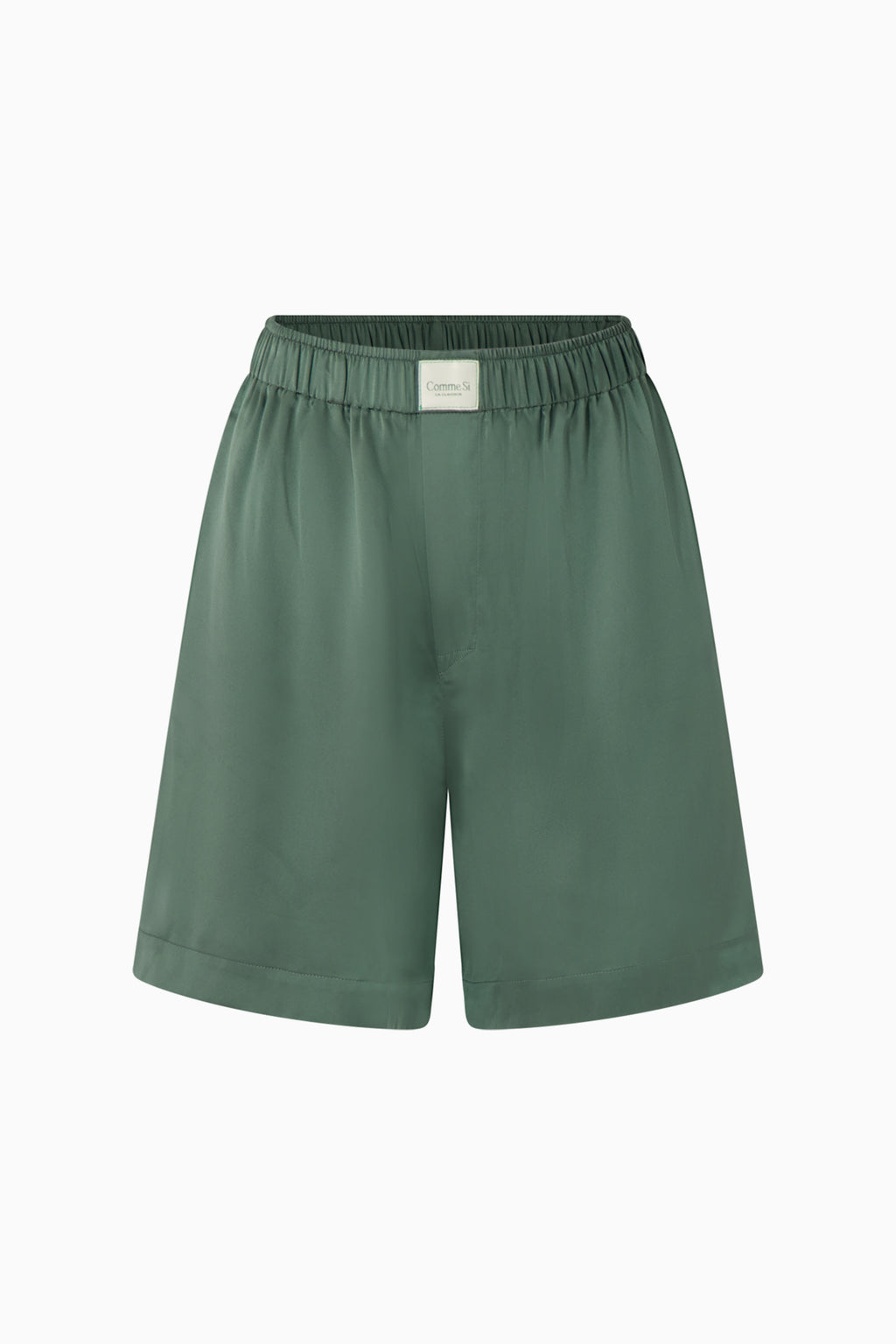 Silk Boxer Bermuda - Forest