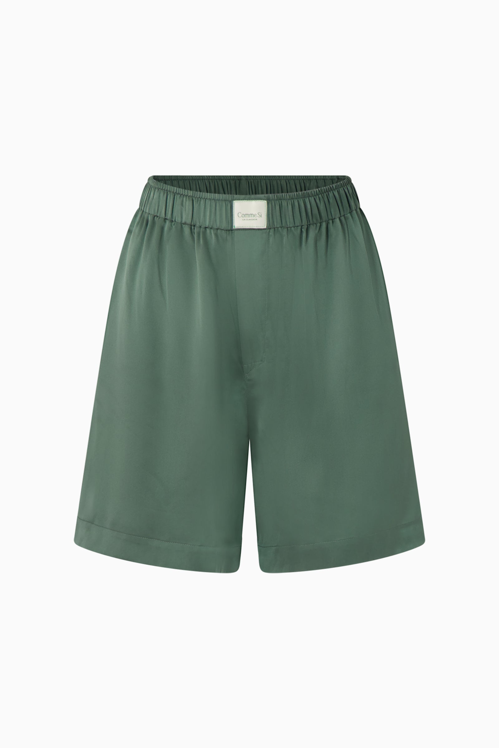 Silk Boxer Bermuda - Forest