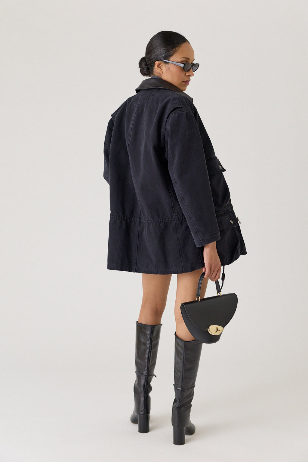 Midtown Fisherman Jacket - Black