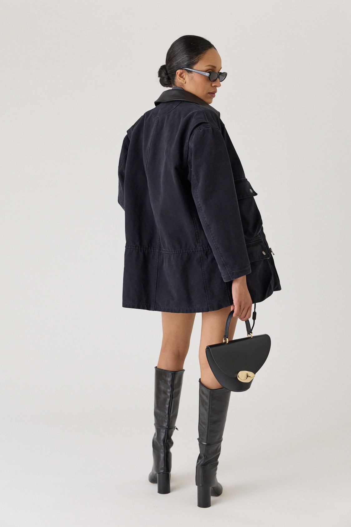 Midtown Fisherman Jacket - Black