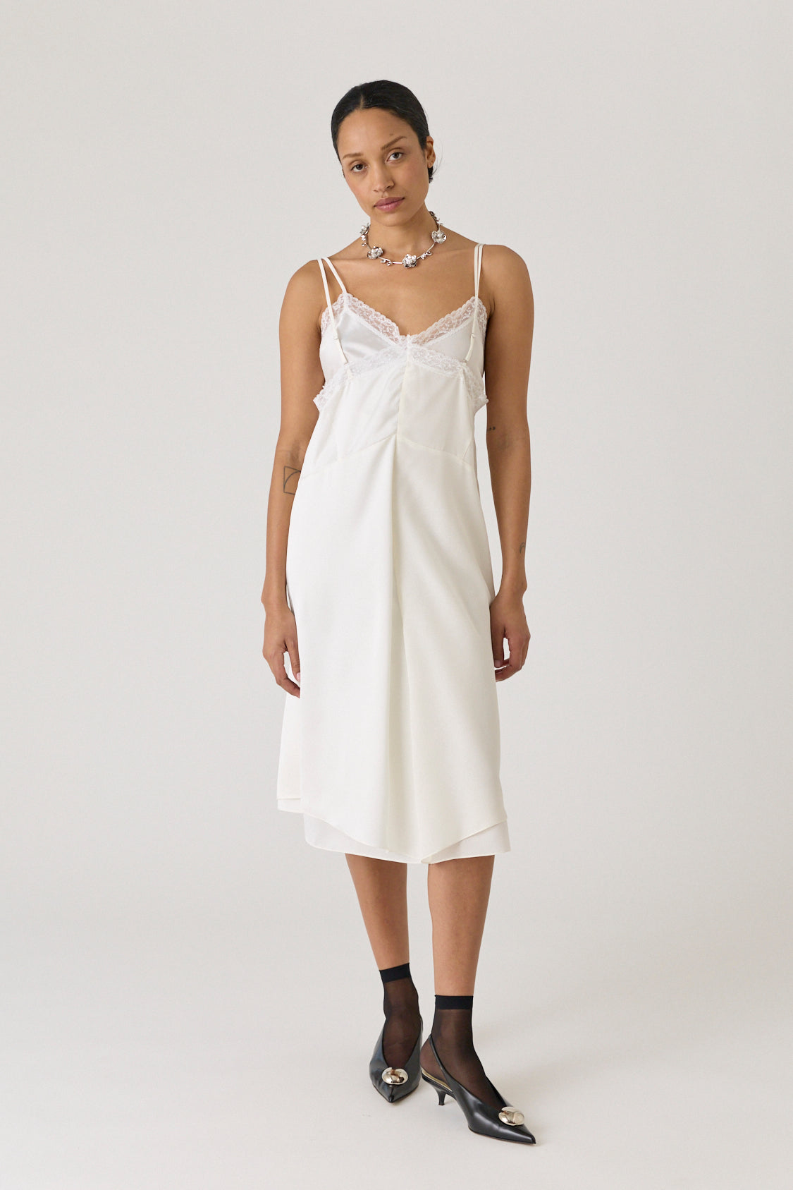 Mirrored Slip Dress