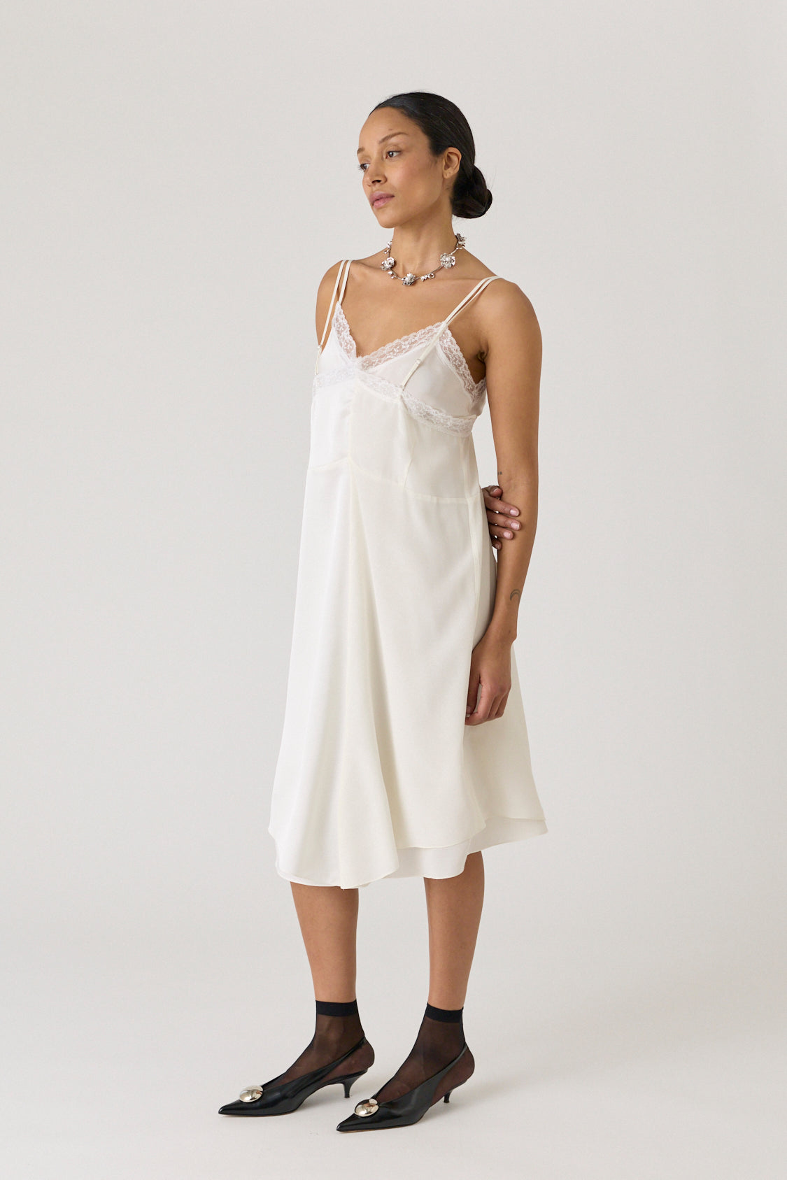 Mirrored Slip Dress