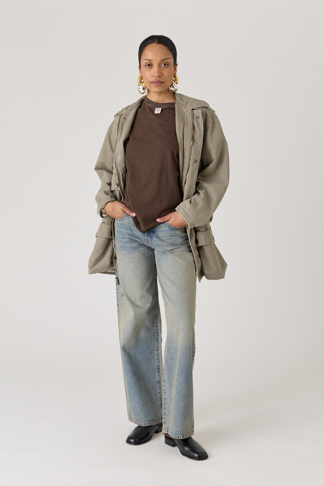 Midtown Fisherman Jacket - Khaki