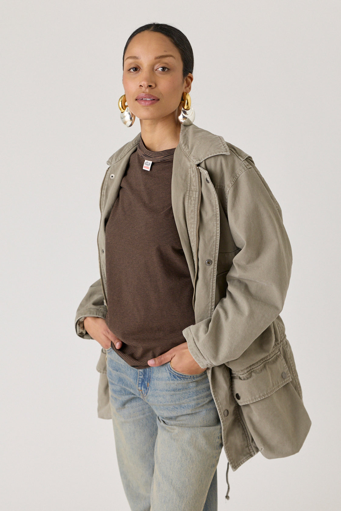 Midtown Fisherman Jacket - Khaki