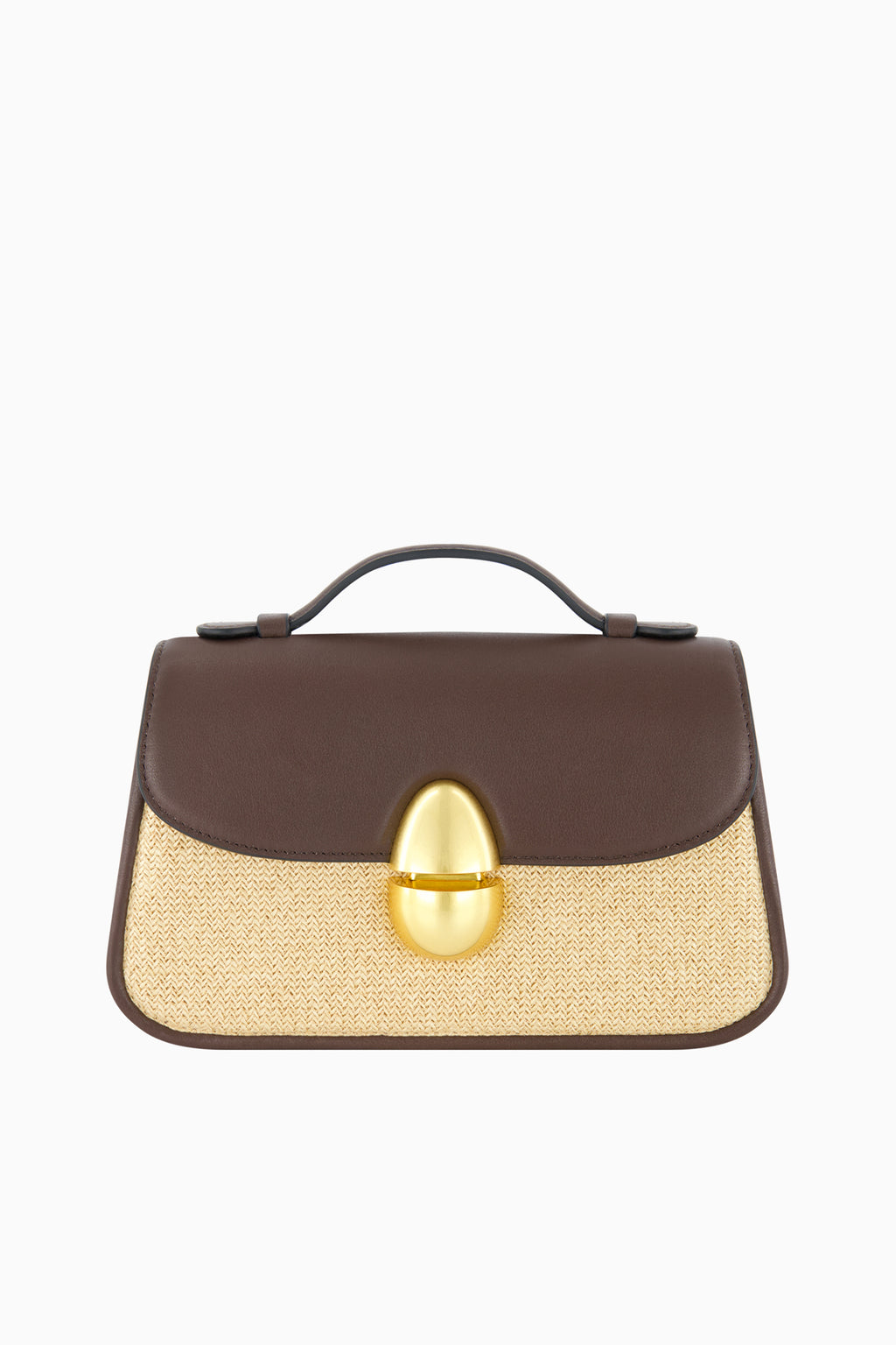 Phoenix 1.0 Bag - Raffia & Dark Chocolate