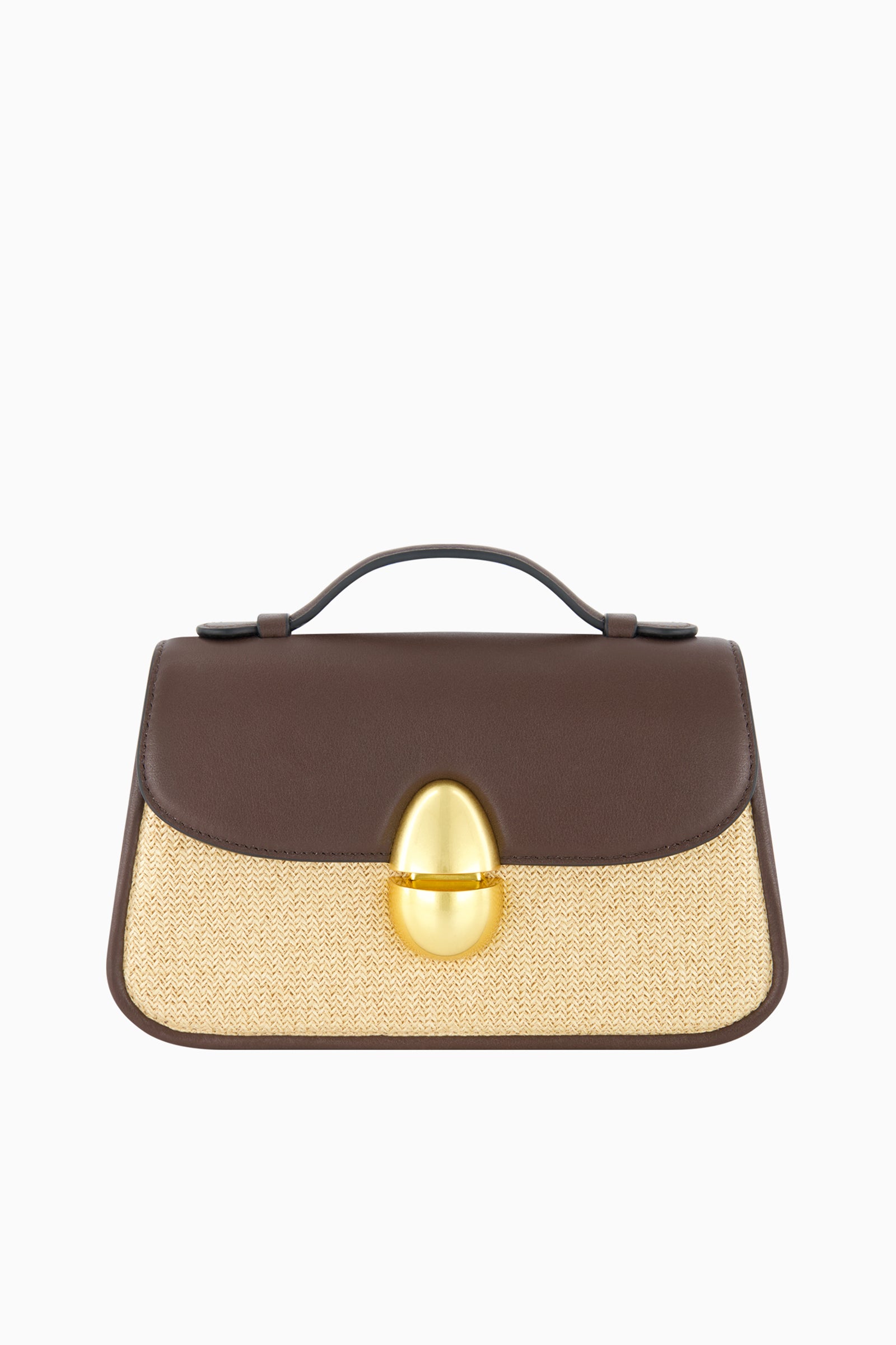 Phoenix 1.0 Bag - Raffia & Dark Chocolate