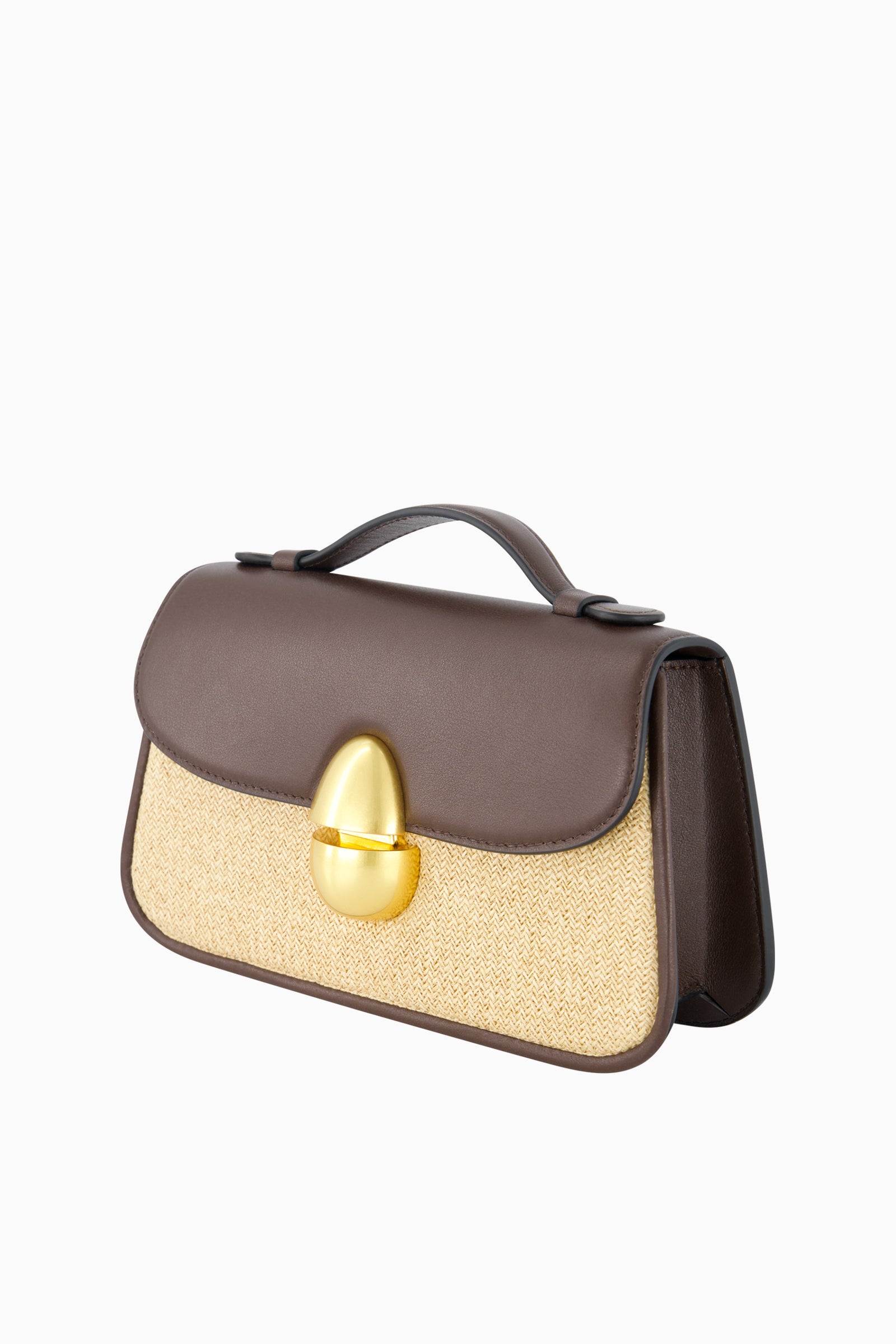 Phoenix 1.0 Bag - Raffia & Dark Chocolate