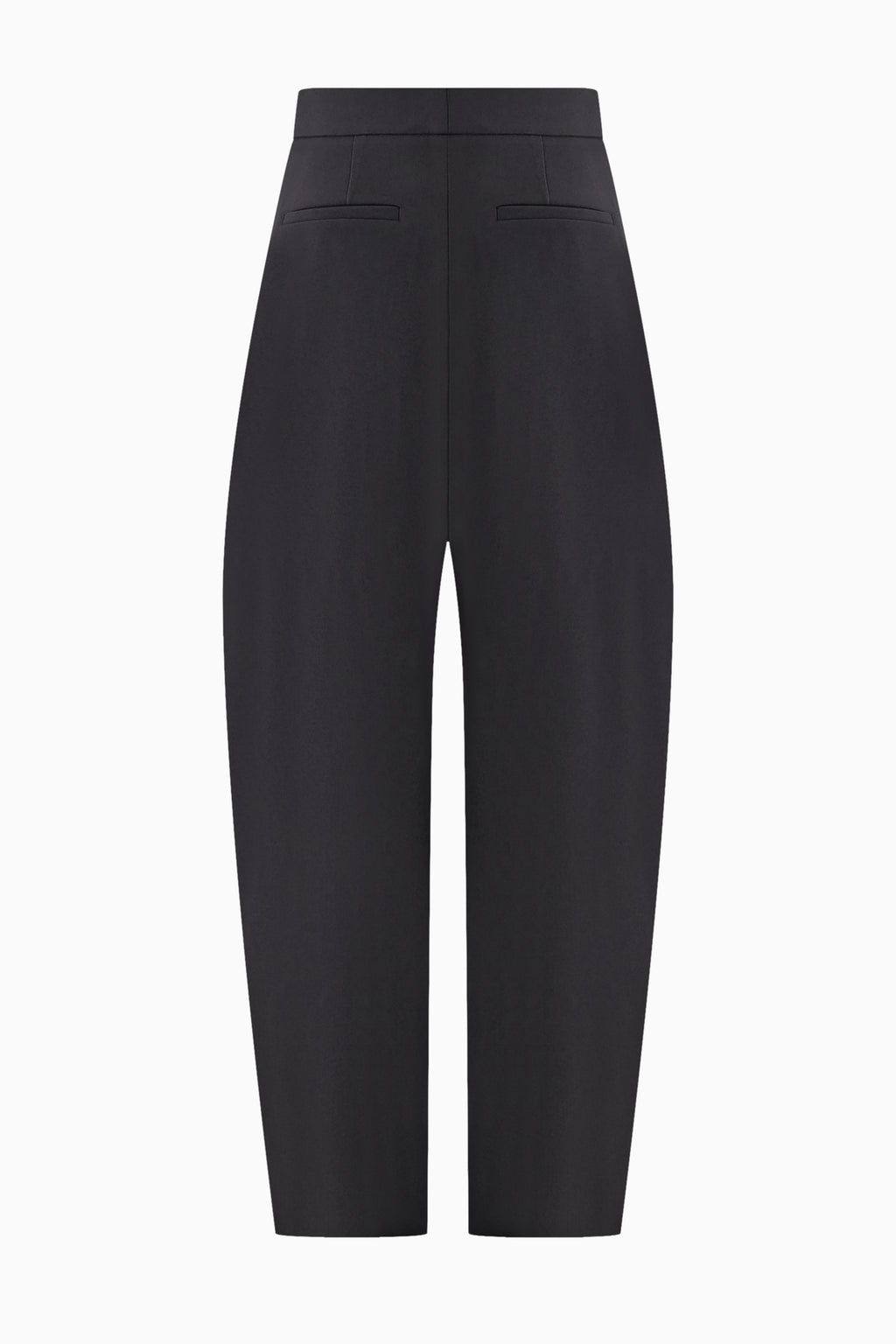 Curved Legs Crepe Pants