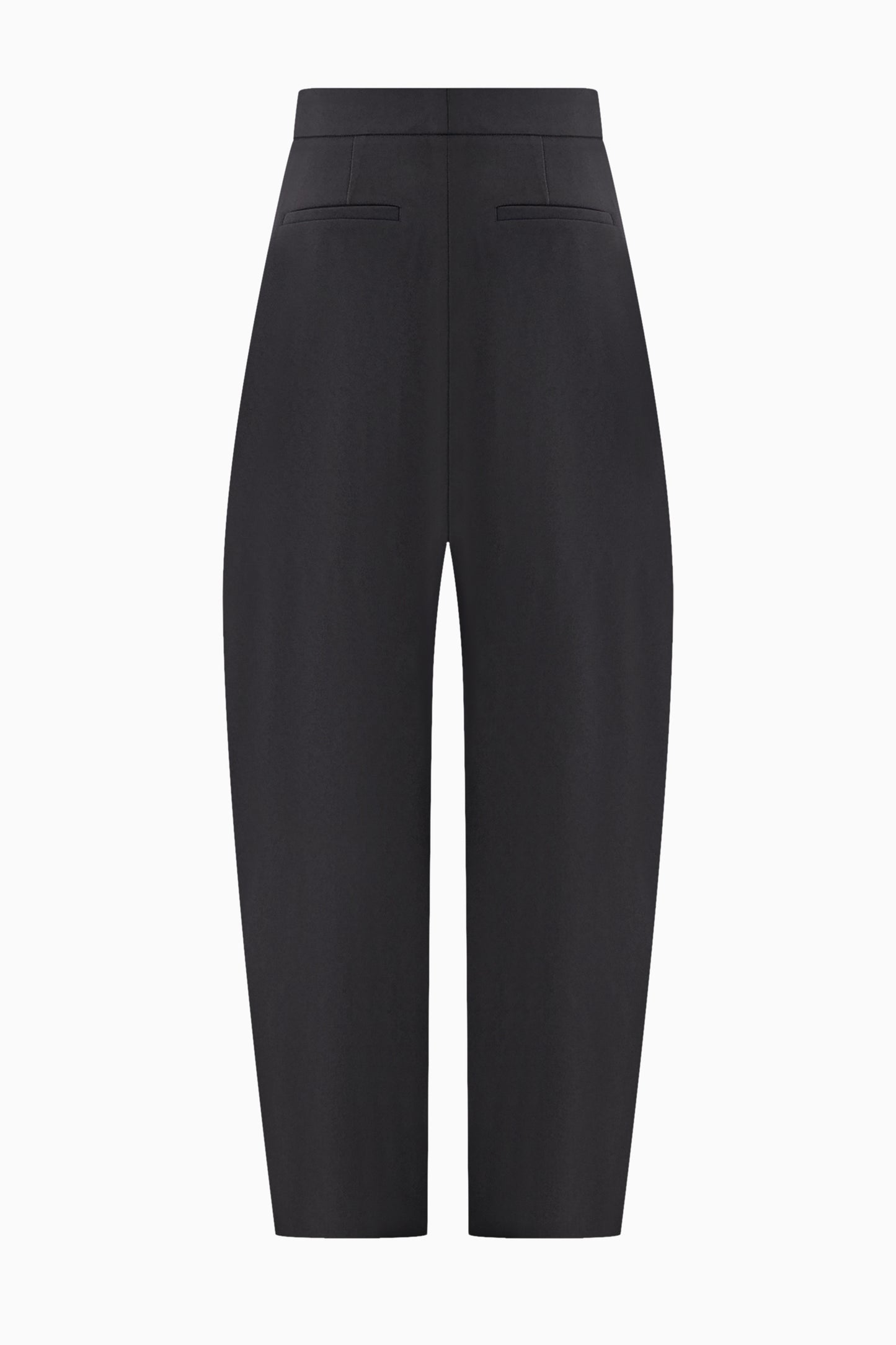 Curved Legs Crepe Pants