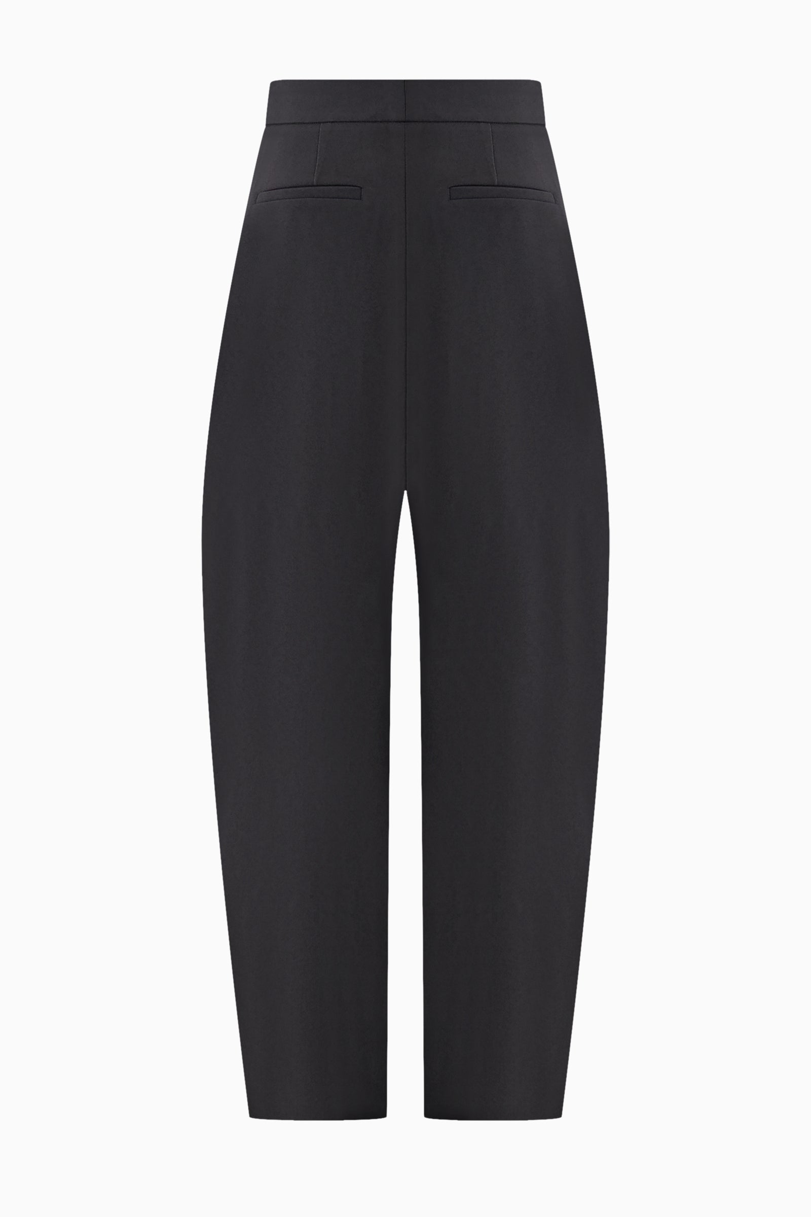 Curved Legs Crepe Pants