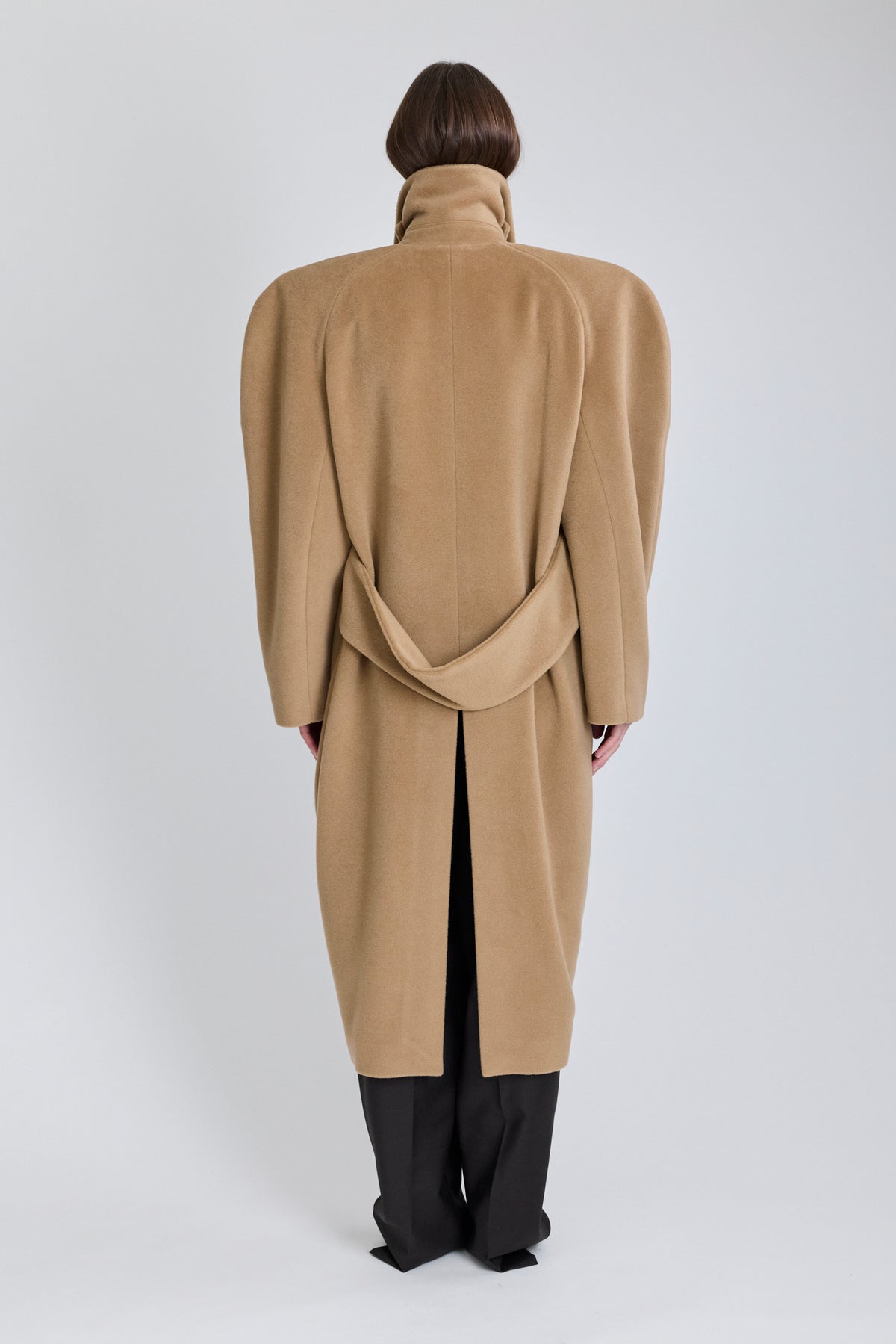Caryatid Wool Coat