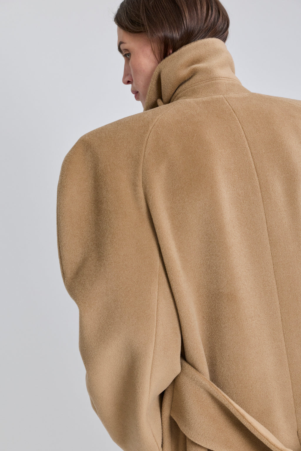 Caryatid Wool Coat