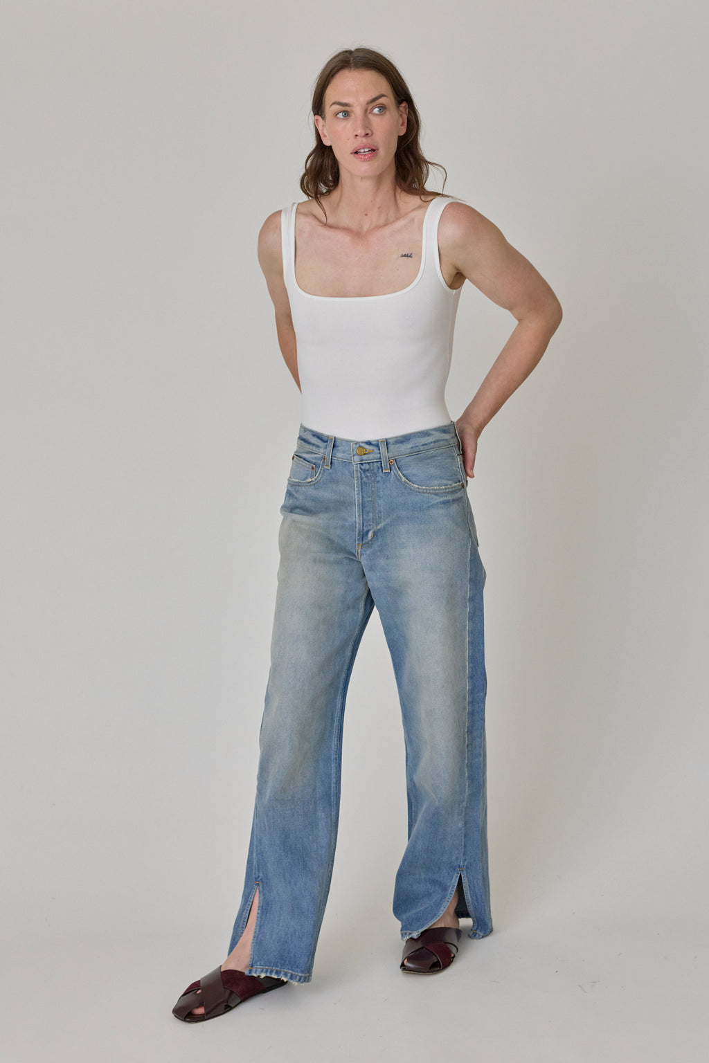 Nur Bodysuit - White