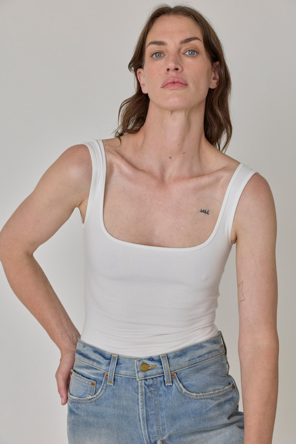 Nur Bodysuit - White