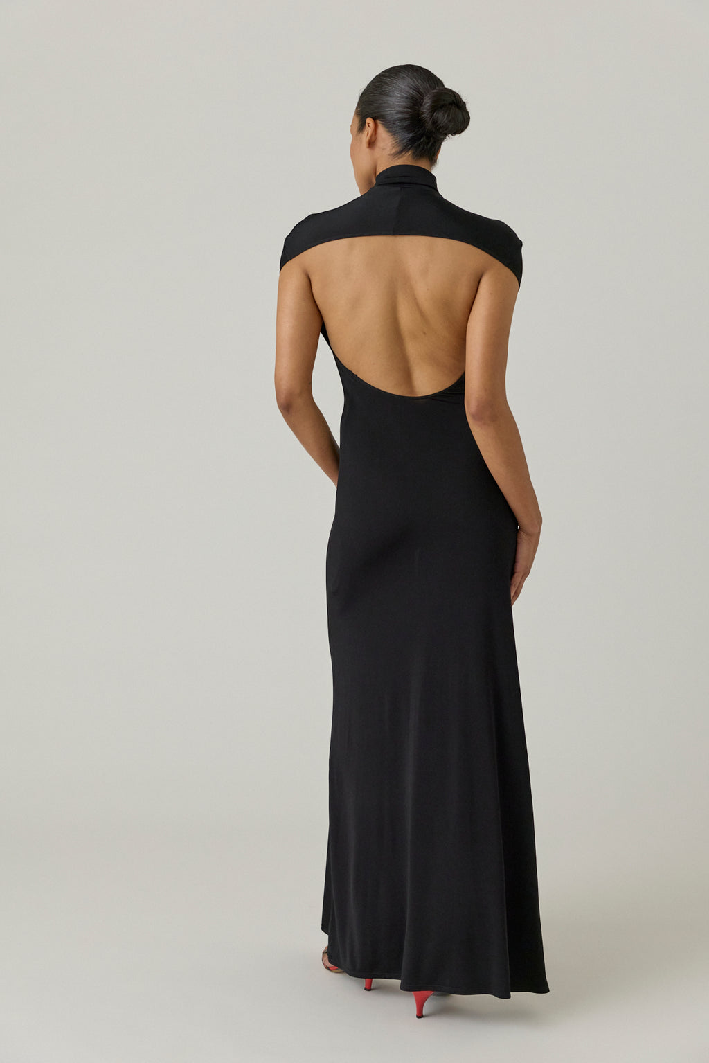 Backless Jersey Dress