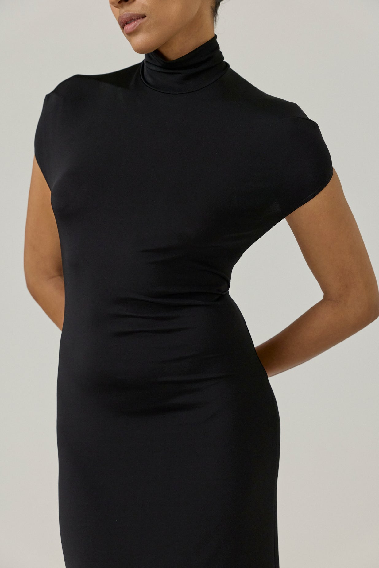 Backless Jersey Dress