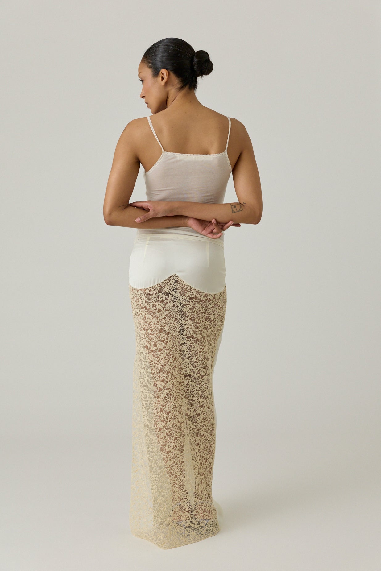 Lace Boudoir Skirt