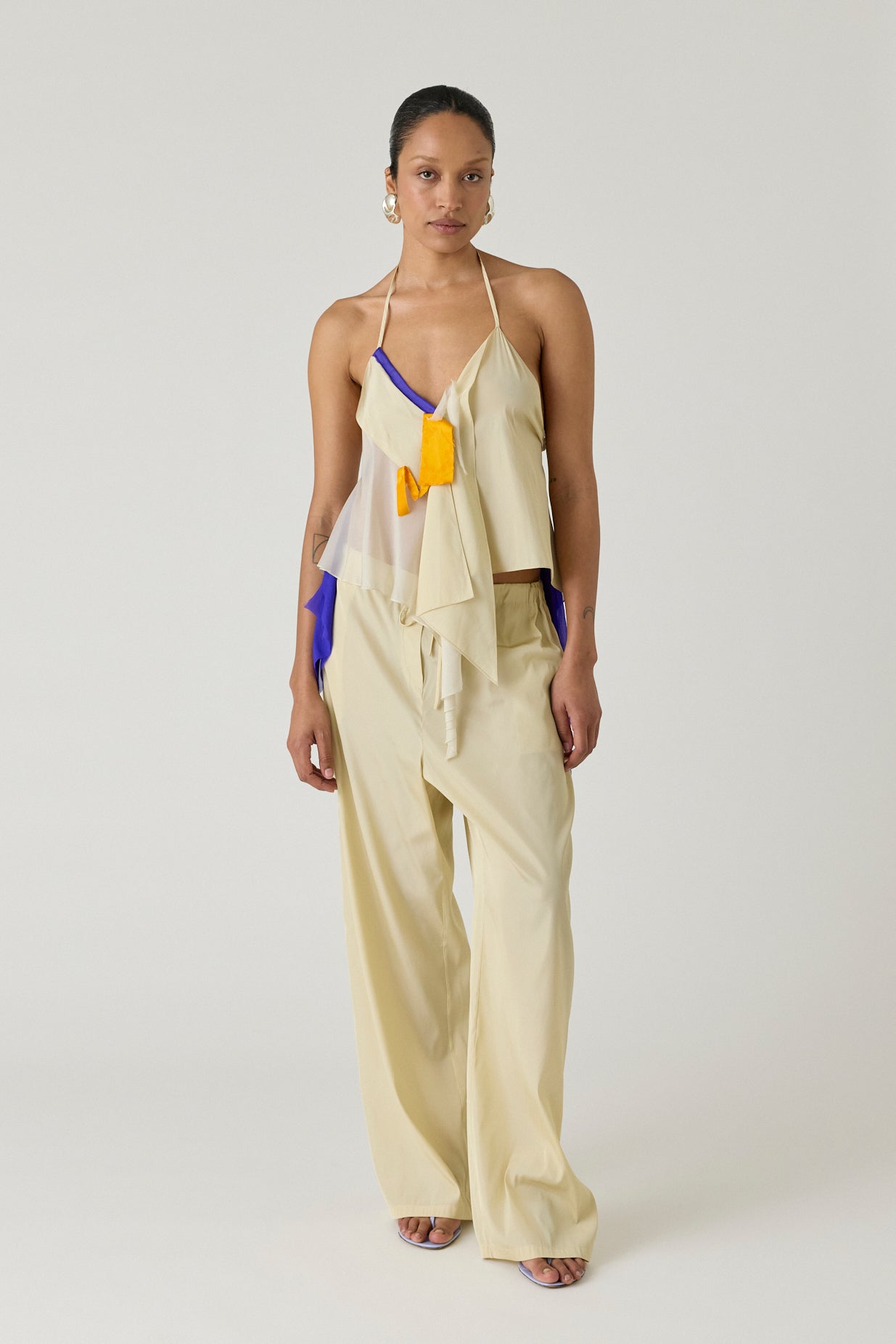 Patchwork Halter Top
