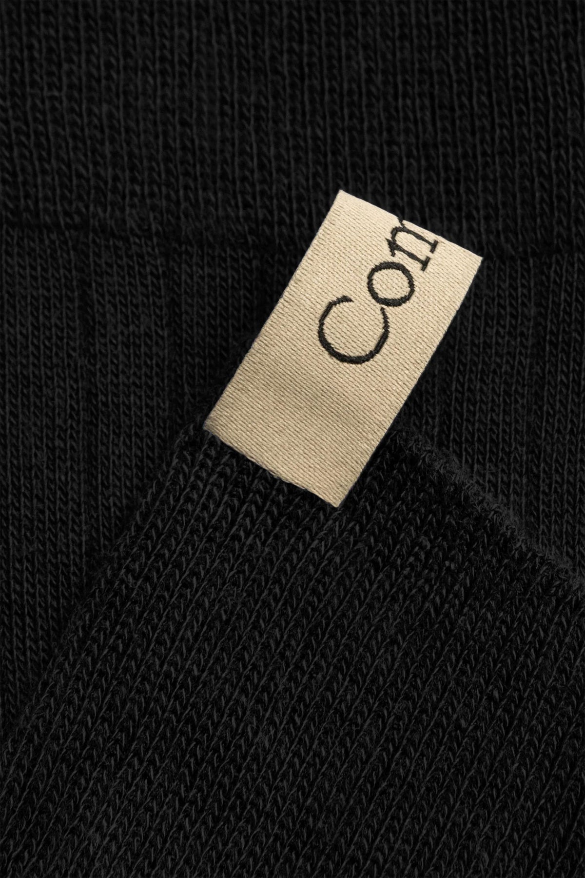 Merino Tube Sock - Black