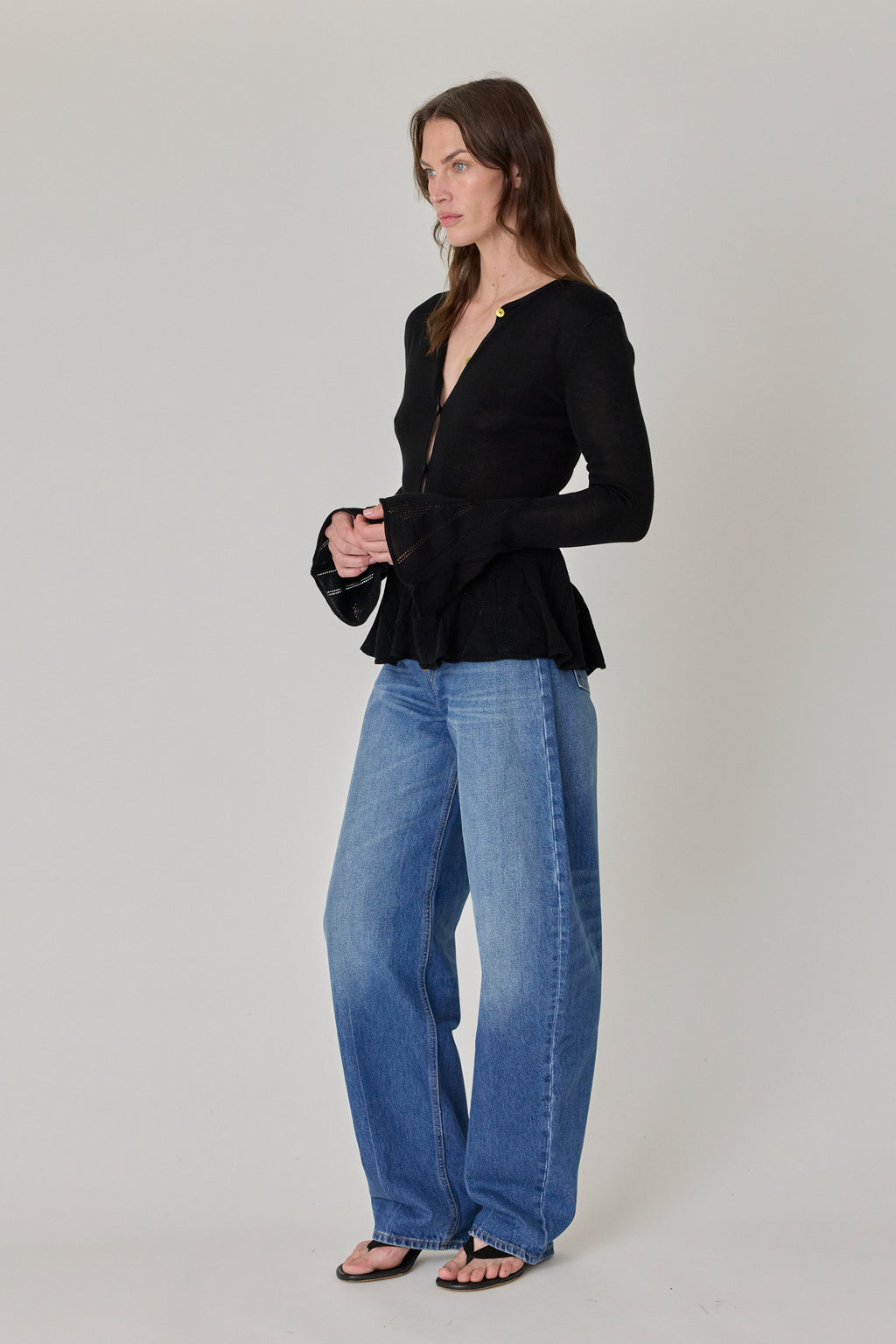 Bibi Denim Pant - Real Blue