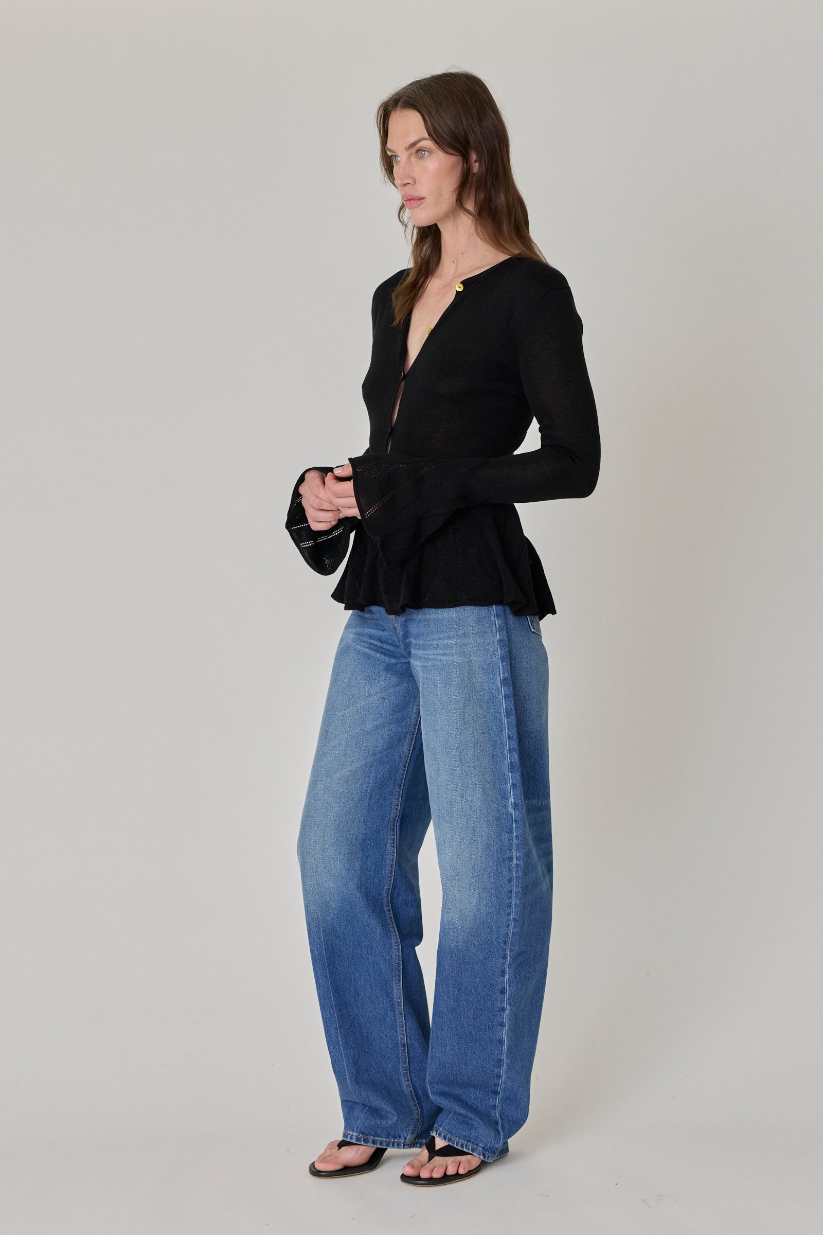 Bibi Denim Pant - Real Blue