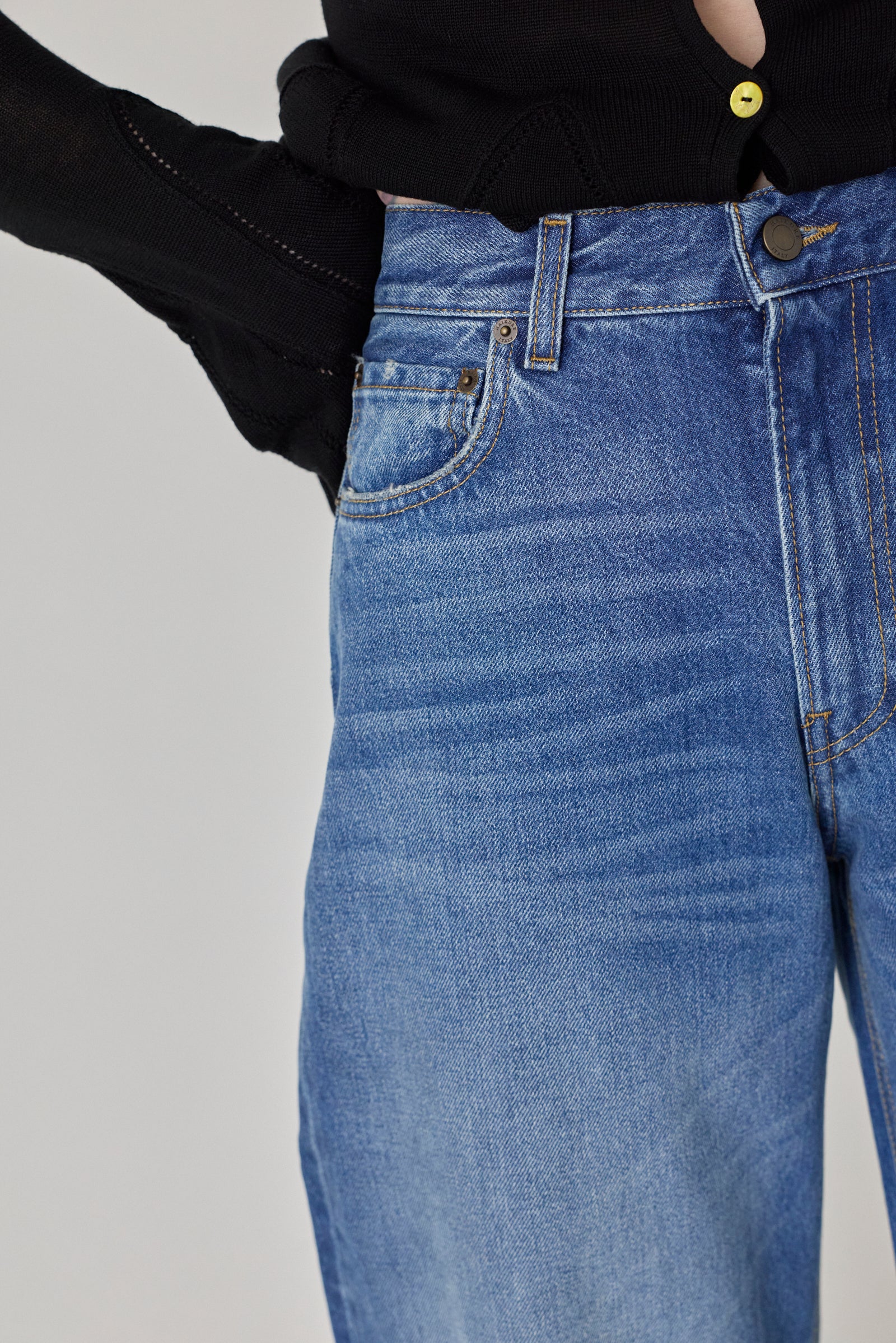 Bibi Denim Pant - Real Blue