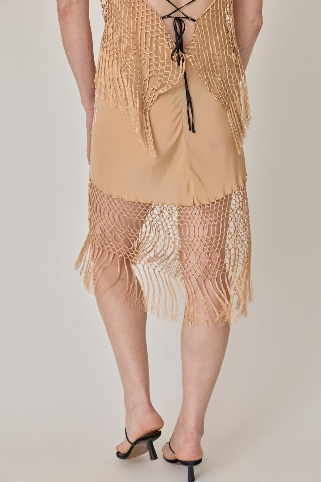 Lila Piano Shawl Dress