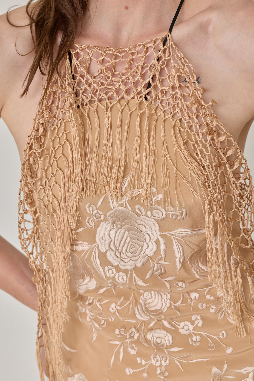 Lila Piano Shawl Dress