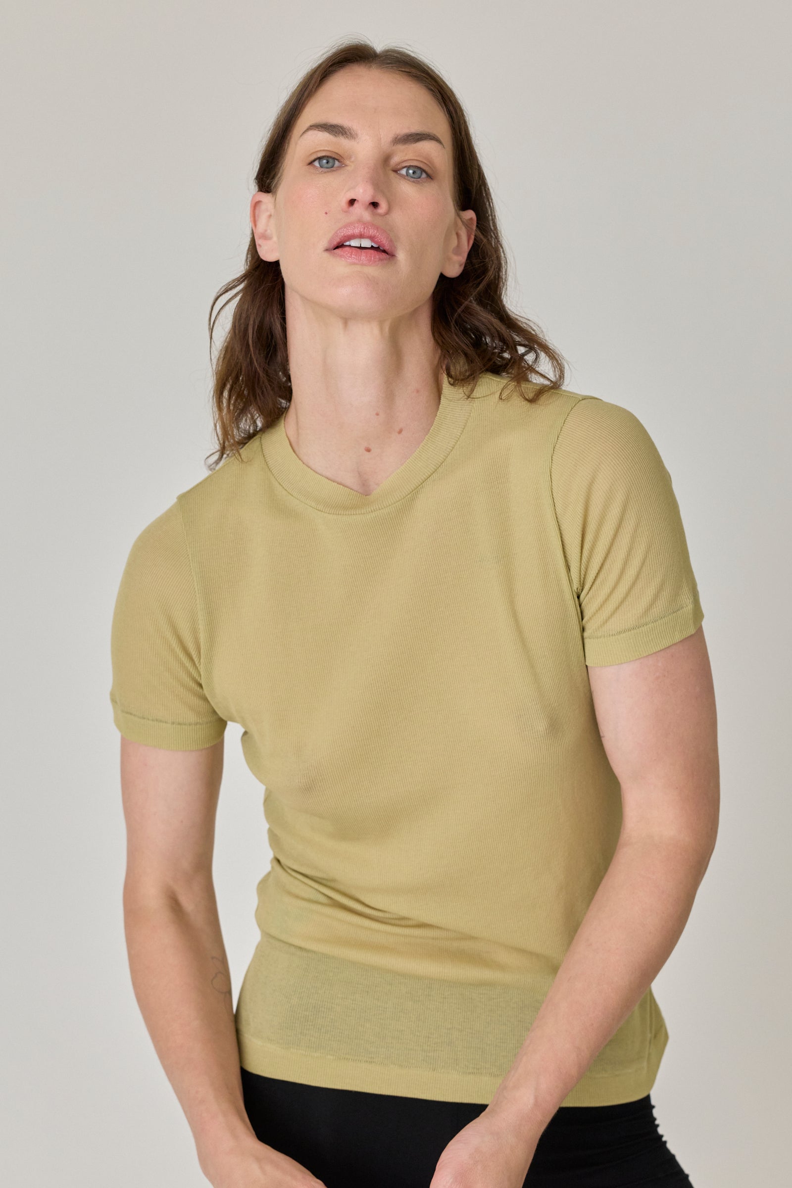 Vivien Rib Tee