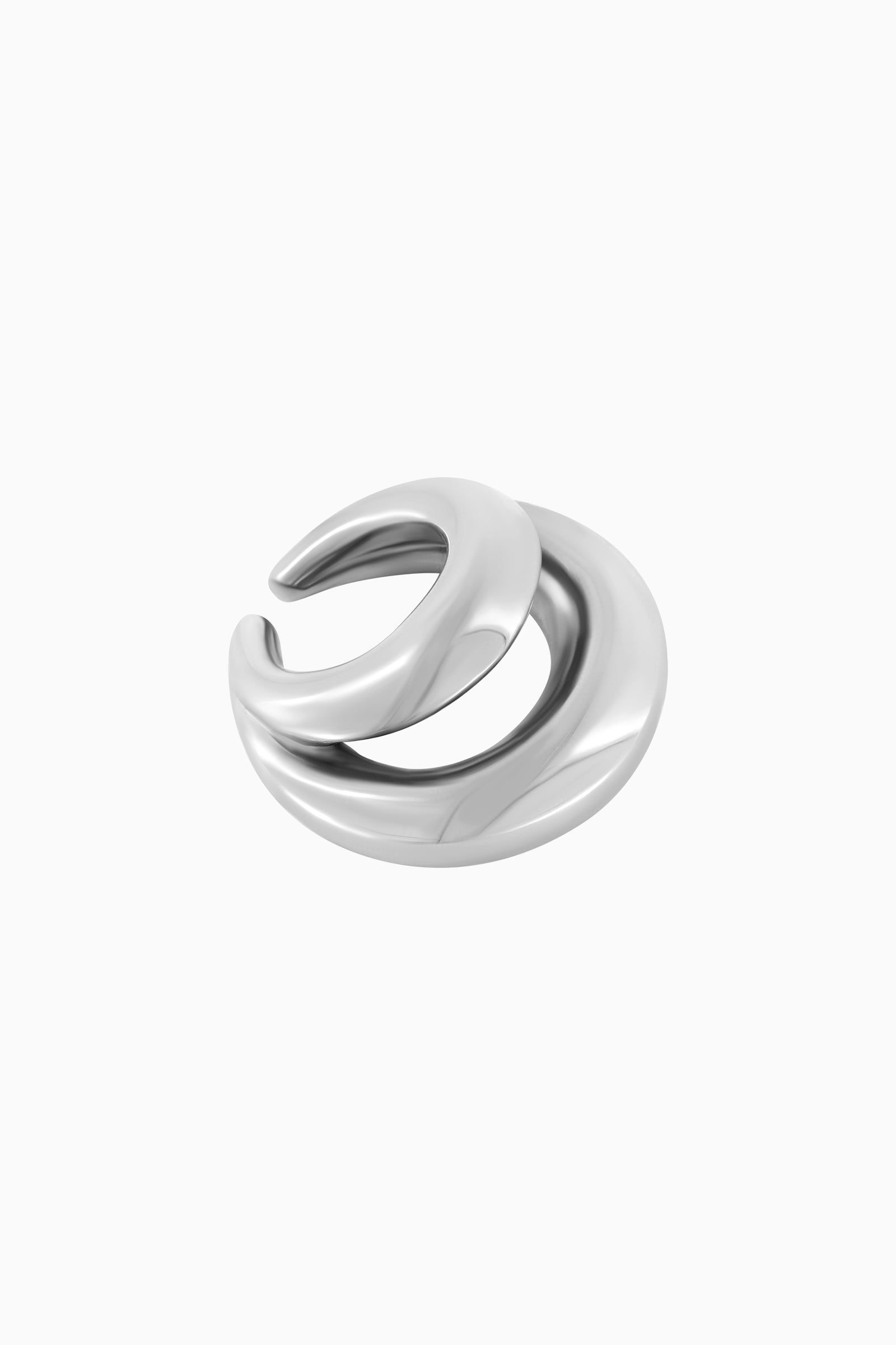 Blow Up Ear Cuff - Silver