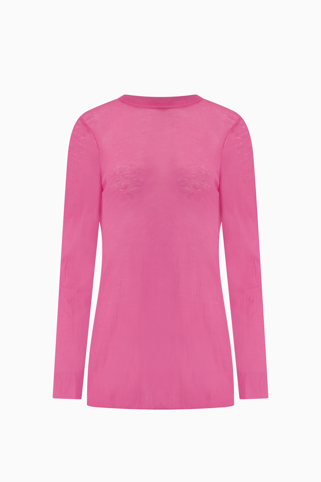 Crease Long Knit Top