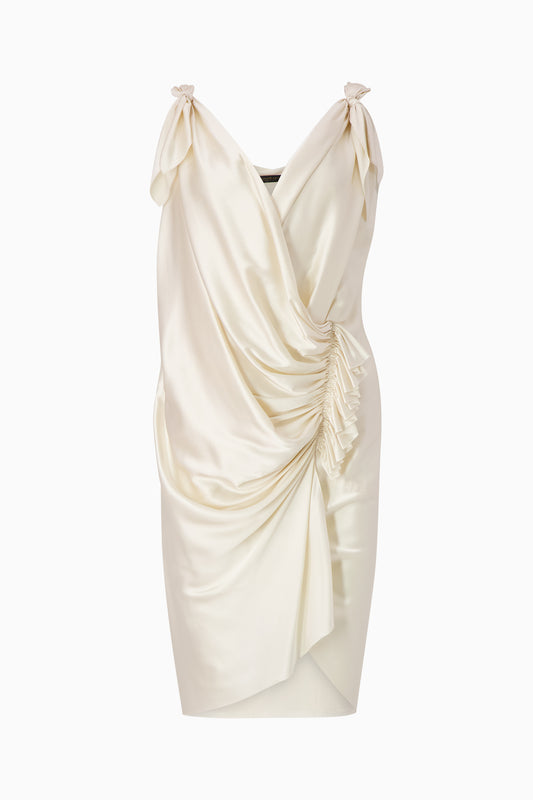 Donna Karen White Dress