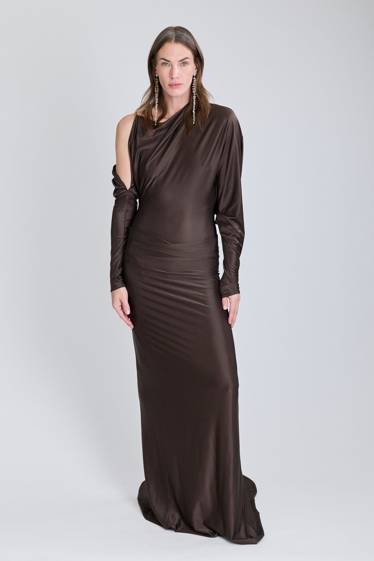 Draped Jersey Caryatid Dress