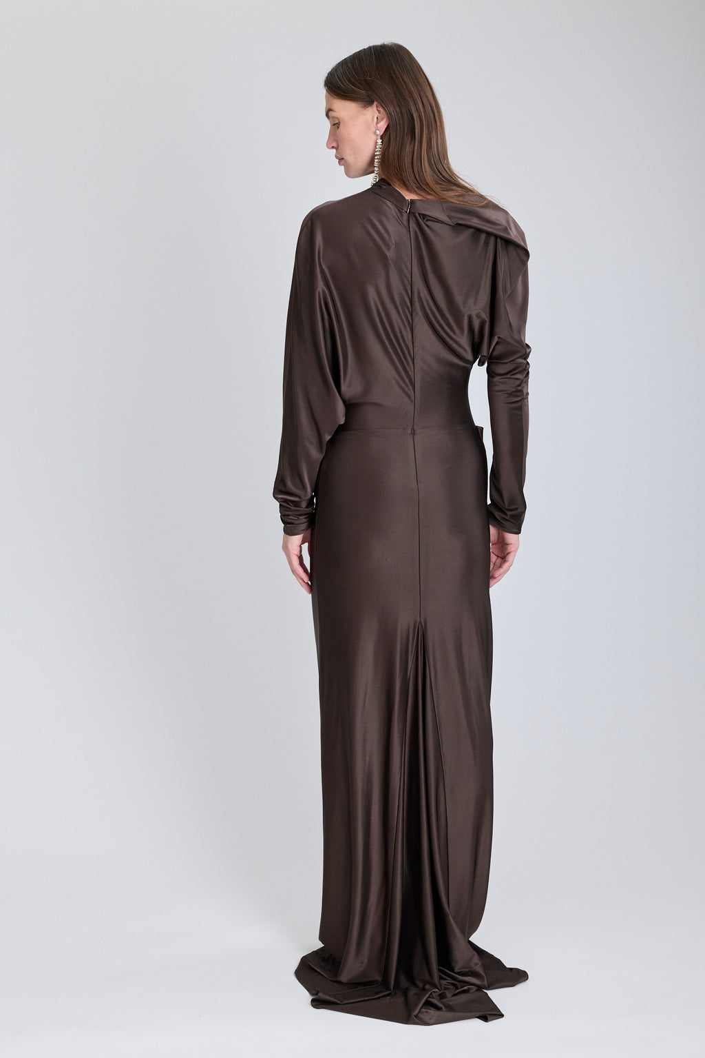 Draped Jersey Caryatid Dress