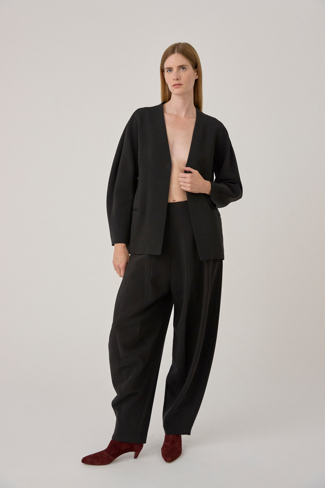 Blaine Persimmon Pant - Black