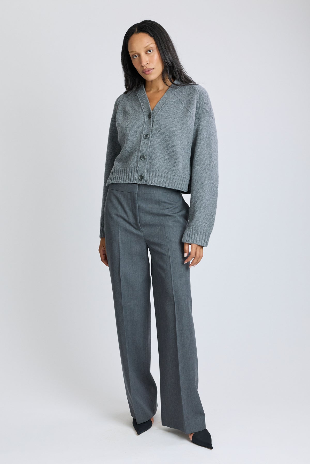 Aris Tailored Wide Leg Trouser